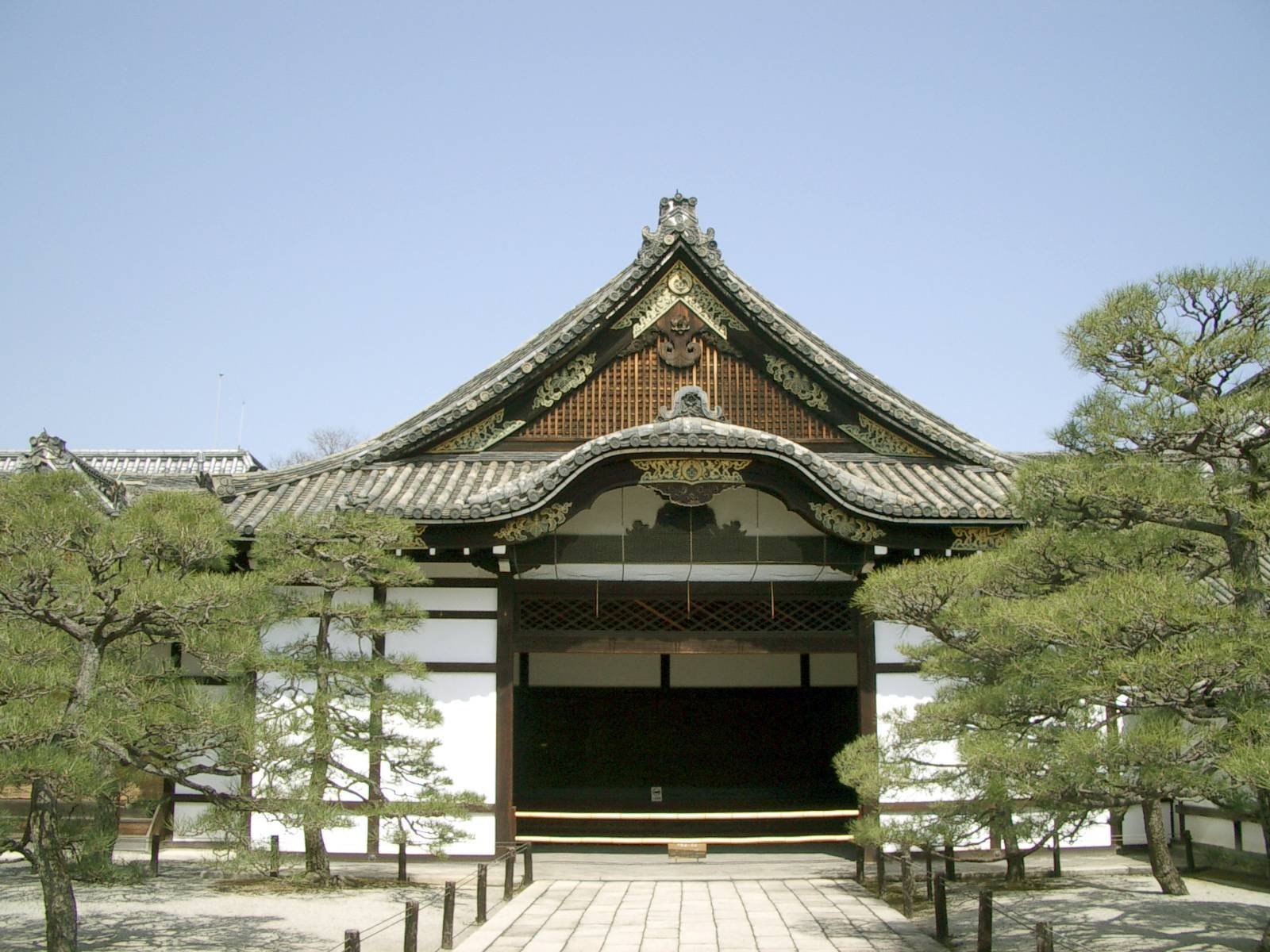 西本願寺南側の大玄関の外観